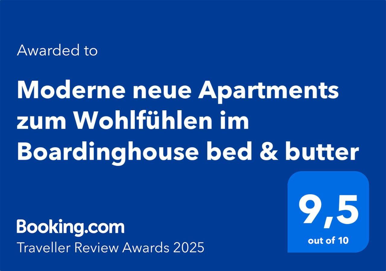 Moderne Neue Apartments Zum Wohlfuehlen Im Boardinghouse Bed & Butter Hasbergen Exterior photo